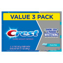 Crest Cavity And Tartar Protection Toothpaste, Whitening Baking Soda & Peroxide, (3 Count Of 5.7 Tubes Each), 17.1 Ounce