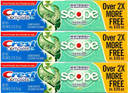 Crest Complete Plus Whitening Toothpaste, Scope Minty Fresh Taste, 2.7 Ounce (Case Of 12)