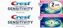 Crest Sensitivity Whitening And Scope Minty Fresh Toothpaste, 6 Oz - 2 Tubes
