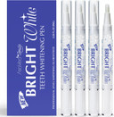 Teeth Whitening Pen (4 Pens) For Teeth Whitening, 40+ Uses, Effective, Painless, No Sensitivity, Travel-Friendly, Beautiful White Smile, Mint Flavor