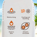 After Sun Gel 3.4 Fl Oz  Cooling, Soothing Aloe Vera Gel For Sunburn Relief  Ice Blue Moisturizer  Hydrating, Non-Greasy, Fast Absorbing After Sun Skincare For Face & Body