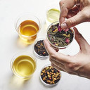 Palais Des Thés - Hammam Green Tea, Rose & Red Berries - 20 Cotton Tea Bags, Serves 20 Cups