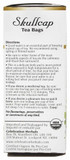 Celebration Herbals - Organic Skullcap Herb Herbal Tea - 24 Tea Bags