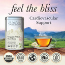 Wild Bliss Organic Wild Hawthorn Leaf And Flower Herbal Tea - Caffeine Free Heart Health Herbal Support - 20 Plant Based Tea Bags