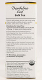 Celebration Herbals Dandelion Leaf Tea Organic Loose Pack