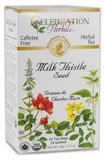 Celebration Herbals Organic Milk Thistle Seed Herbal Tea -- 24 Tea Bags, Net Wt.60, 2.11 Oz