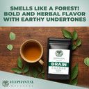 Elephantal Wellness Premium Sleep Herbal Tea | Deep Rest & Relaxation Support With Valerian Root, Passionflower, Chamomile, Lemon Balm Tea & Skullcap | Handmade, Caffeine-Free, Non-Gmo Loose Leaf Blend, 2Oz, 20 Servings