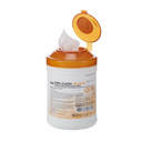 Sani-Cloth Bleach Disposable Wipe, Hospital-Grade Surface Disinfecting Wipes For Healthcare And Bathroom, Large Wipe, 6" X 10.5", 75 Wipes Per Canister