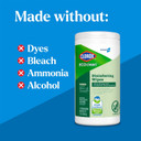 Cloroxpro Clorox Ecoclean Disinfecting Wipes, Multipurpose 100% Plant Based Cleaning Cloths, Antibacterial Disinfectant, Safe For Multi Surface Use, 75 Count