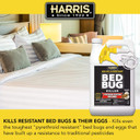 Harris White Label Bed Bug Killer, Liquid Spray With Odorless And Non-Staining Extended Residual Kill Formula (32Oz)