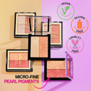 Wet N Wild Megaglo Blushlighter, Blendable Blush & Highlighter Set, Shimmery Metallic Finish, Highlight Bling2- Highlight Bling