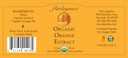 Flavorganics Organic Orange Extract, 2 Ounce Bottle