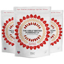 The Great British Porridge Co Gluten Free & Vegan Friendly Nutritious Instant Porridge (Strawberry & Peanut Butter, 3-Pack)