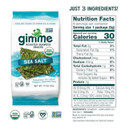 Gimme Seaweed Organic Premium Roasted Seaweed Snacks, Chili Lime, 6 Count, Keto, Vegan, Gluten-Free, Great Source Of Omega3S And Iodine, Healthy On-The-Go Snack For Kids And Adults