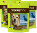 Herbsmith Smiling Dog Treats - Soft And Chewy Dog Treats For Senior Dogs [Bundle Of Duck & Superfood]