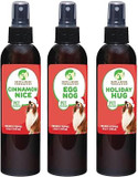 Bath & Brush Therapies® Candy Cane Dog Cologne 4.5 Oz | Dog Perfume Long Lasting | Deodorizing Spray