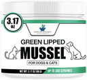 American Standard Supplements Green Lipped Mussel Powder For Dogs & Cats - Joint & Mobility Support - 3.17 Oz (90G)