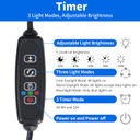 Aquaneat Led Aquarium Light For 18 To 24 Inch Fish Tank, Auto On Off With Timer, Full Spectrum, Adjustable Brightness, Daylight Moonlight Mode, For Fresh Water Low-To-Mid Light Plants