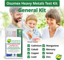 Heavy Metal Test General Kit For Humans 5 Pack - 8 Range Heavy Metal Urine Test Kits, Metal Testing Kit, Heavy Metal Testing Kit, Urine Metal Tester Heavy Metal Detection, Heavy Metals Test Kit