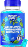 Glucosamine Chondroitin Gummies  1500Mg Extra Strength With Msm  For Adults, Men & Women  60 Gummies  Made In The Usa