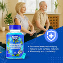 Glucosamine Chondroitin Gummies  1500Mg Extra Strength With Msm  For Adults, Men & Women  60 Gummies  Made In The Usa