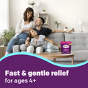 Mirafast Soft Chews, From The Makers Of Miralax, Gentle Constipation Relief In 30Min-6Hrs, Fast Acting Laxative, Stimulant Free Saline Laxative, Magnesium Hydroxide, Blueberry & Raspberry Flavor, 60Ct