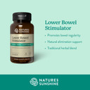 Nature'S Sunshine Lower Bowel Stimulator - Helps Relieve Constipation - Cleanse & Detox Your Colon With Natural Herbal Ingredients - 25 Servings - 100 Vegcaps