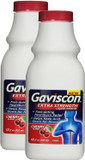 Gaviscon Extra Strength Liquid, Cherry, 12 Ounce(2 Pack)