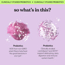 Lemme Debloat - Digestive & Gut Health Gummies With 2 Clinically Studied Probiotics & Prebiotic, Vegetarian, Gluten Free, Non Gmo, Blackberry Flavor (60 Count)