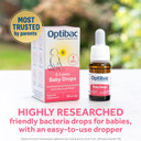 Optibac Probiotics Baby Drops - Vegan Probiotic For Newborn Babies & Infants To Support Digestion & Immune Health, 1 Billion Cfu - 30 Day Supply
