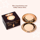 Charlotte Tilbury Mini Airbrush Flawless Finish Setting Pressed Compact Makeup Face Powder For Women - 1 Fairrose