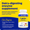 Enzymedica Lacto, Digestive Enzymes For Complete Dairy Digestion, Offers Fast-Acting Gas & Bloating Relief