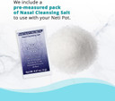 Ancient Secrets Nasal Cleansing Salt, Non-Iodized  Usp-Grade Sodium Chloride, 40 Pre-Measured Packets For Any Neti Pot, Sinus Irrigation System + Bonus Pack Ancient Secrets Nasal Cleansing Salt, Non-Iodized  Usp-Grade Sodium Chloride, 40 Pre-Measured Packets For Any Neti Pot, Sinus Irrigation System + Bonus Pack