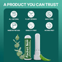 Basic Vigor Pocket Neti Breathe Easy Himalayan Salt Aromatherapy Sinus Inhaler 2 Pack With Essential Oils. Natural Nasal Stick/Nasal Inhaler With Eucalyptus. Made In The Usa