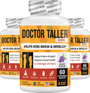 Doctor Taller Kids - Healthy Bone Strength Of Kids With Multivitamins & Multiminerals For Children Ages 2 To 9 - Support Bone Health And Overall Wellness - Grape Flavor - 120 Chewable Tablets | Pack 2