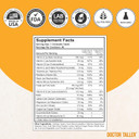 Doctor Taller Kids - Kids Multivitamins, Toddler Vitamins - Support Bone Strength, Enhanced Immunity With Calcium, Multivitamins For Ages 2 To 9 - Grape Flavor - 90 Chewable Tablets | 6 Weeks Supply