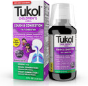 Tukol Children'S Cold & Flu Kids Cold And Flu Medicine, Children'S Cough And Cold Medicine, Multi-Symptom Relief For Fever, Aches, Nasal Congestion, Berry-Flavored, 4 Fl Oz
