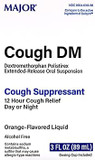 Major Cough Dm Dextromethorphan Polistirex Extended-Release Day Or Night 12 Hour Cough Relief & Suppressant - Orange Flavor - 3 Fl Oz (Delsym) Major Cough Dm Dextromethorphan Polistirex Extended-Release Day Or Night 12 Hour Cough Relief & Suppressant - Orange Flavor - 3 Fl Oz (Delsym)