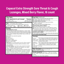 Cepacol Maximum Strength Throat And Cough Drop Lozenges, Mixed Berry, 16 Count