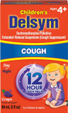 Delsym 12 Hr Children'S, Cough Relief Liquid, Grape, 5Oz