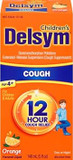 Delsym Adult 12 Hr Cough Relief Liquid, Orange, 15Oz (3X5Oz)