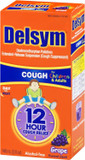 Delsym Children'S Cough Suppressant Liquid, Grape Flavor, 5 Ounce