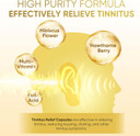 120 Capsules Tinnitus Relief For Ringing Ears, Ear Health Vitamins Supports Hearing Loss And Reduces Ringing In The Ears For Men & Women