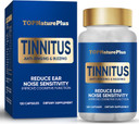 Tinnitus Relief For Ringing Ears, 120 Capsules Supplement - Promotes Ear Comfort & Healthy Hearing, Helps Reduce Ear Ringing, 60-Day Supply For Adults