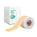 Medical-Grade Silicone Scar Tape Roll, Waterproof Silicone Scar Sheets For Surgery, Swimming, 24H Adhesion, No Residue | Safe For Sensitive Skin & Scar Away, Silicone Sheets For Scars