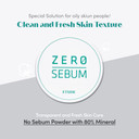 Etude Zero Sebum Drying Powder Duo Set 0.14Ounce*2 (4G*2) | Lightweight Oil Control No Sebum Loose Face Powder With 80% Mineral | Long Lasting For Setting Or Foundation Makes Skin Downy