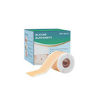 Silicone Scar Sheets Silicone Scar Tape (1.6"X 120"Roll) Reusable And Effective Scar Removal Strips Silicone Tape For Scars Keloid C-Section Acne Et