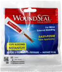 Topical Powder For Minor External Bleeding, Easy-Pour Tube Applicator, Fast-Acting Blood Clotting Formula, 4 Single-Use Applications