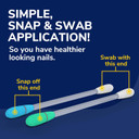 Dr. SchollS Fungal Nail Clear & Cure Swabs, 30 Ct - Nail Treatment With Tolnaftate To Cure & Relieve Athlete'S Foot Fungus Around The Nail + Whitening Swab To Improve Nail Appearance In 2 Days