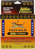 Tiger Balm Pain Relieving Ointment, Sports Ultra, 50G  Professional Size  Sports Rub Ultra Strength  Knee Inflammation Relief  Relief For Hand Arthritis  Tiger Balm Ultra  3 Pack